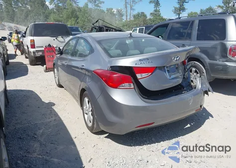 2012 Hyundai Elantra Gls (Ulsan Plant) из США, поврежденный, VIN KMHDH4AE5CU381364